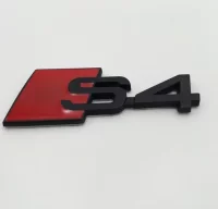 Emblema letras AUDI S4 metal black Ref: 1312.2