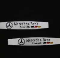 Emblema lateral MERCEDES BENZ Alemania mate R.1104