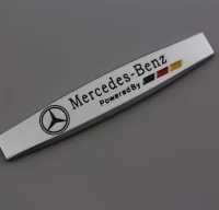 Emblema lateral MERCEDES BENZ Alemania mate R.1104