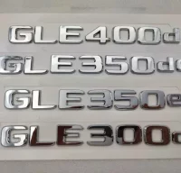 EMBLEMA TRASERO LETRAS MERCEDES CLASE GLE PLATA