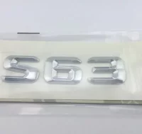 LETRAS TRASERAS CROMADAS MERCEDES CLASE S63