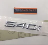 LETRAS TRASERAS BMW 540I