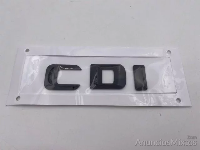 Emblema trasero CDI DE MERCEDES negro ref 1419.2