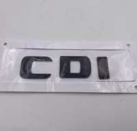 Emblema trasero CDI DE MERCEDES negro ref 1419.2