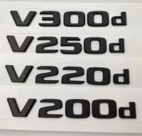 EMBLEMA TRASERO LETRAS MERCEDES CLASE V PLATA