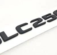 EMBLEMA LETRAS MERCEDES CLASE GLC GLC250d NEGRO