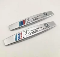 LOGOS BMW M MOTORSPORT PLATA MATE