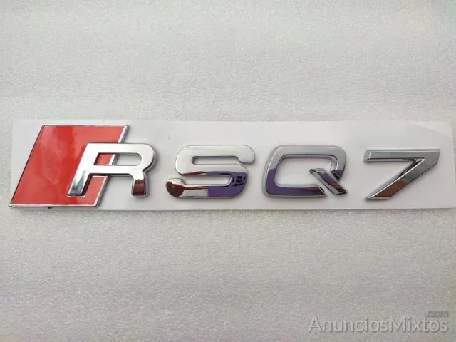 Emblema AUDI RSQ7 plata Ref: 1446.3