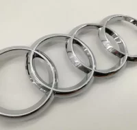 LOGOTIPO AROS PLATA AUDI 27X9, 5CM