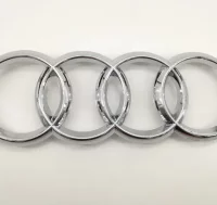 LOGOTIPO AROS PLATA AUDI 27X9, 5CM