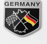 PLACA GERMANY EMBLEMA BANDERA ALEMANA