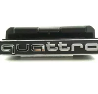 Emblema parrilla AUDI QUATTRO ref 1096 nuevo