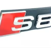 Emblema parrilla AUDI S8 CROMADO ref 1079.8 nuevo