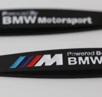 2 EMBLEMAS LOGO MATE BMW MOTORSPORT