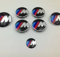 SET 7 LOGOS EMBLEMAS BMW M