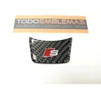 Emblema AUDI Carbono volante S Ref: 1317.3