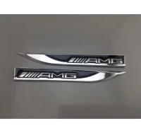 Emblema lateral AMG negro Ref: 1536