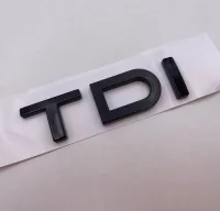 Emblema AUDI TDI negro Ref: 1436.8