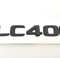 EMBLEMA LETRAS MERCEDES CLASE GLC GLC400d NEGRO