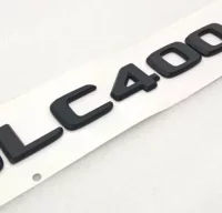 EMBLEMA LETRAS MERCEDES CLASE GLC GLC400d NEGRO