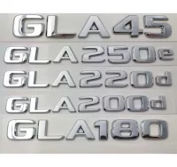 EMBLEMA TRASERO LETRAS MERCEDES CLASE GLA PLATA