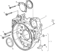 Carcasa volante motor de renault premium dxi 440