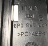 Cubierta deslizante consola central Audi A3 8P Spo