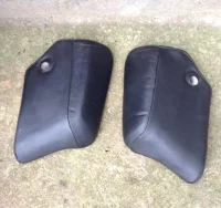 Asientos de piel para Porsche Cayenne negro 9p