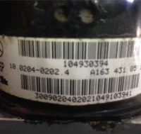 Modulo ABS para Mercedes ML W163 A1634310512