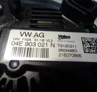 ALTERNADOR 0121715002 - Skoda Fabia, Rapid, Seat A
