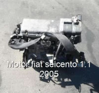 Motor fiat seicento 1.1 2005