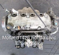 Motor d14z6 honda civic 7 1.4 b 66kw