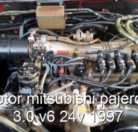 Motor mitsubishi pajero ii 3.0 v6 24v 1997