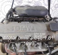 Motor bmw 3 e46 1.8 l 1999