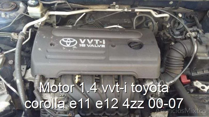 Motor 1.4 vvt-i toyota corolla e11 e12 4zz 00-07