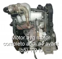 Motor avg motor completo audi a4 avant (b5) 1.9 td