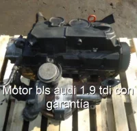 Motor bls audi 1.9 tdi con garantía