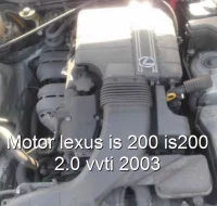 Motor lexus is 200 is200 2.0 vvti 2003