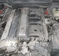 Motor bmw 5 e60 e61 2.5 diesel 197 cv