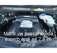 Motor vw passat skoda superb audi a4 2.8 v6 ofrece