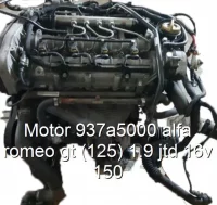 Motor 937a5000 alfa romeo gt (125) 1.9 jtd 16v 150