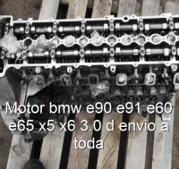 Motor bmw e90 e91 e60 e65 x5 x6 3.0 d envio a toda