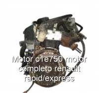 Motor c1e750 motor completo renault rapid/express