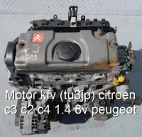 Motor kfv (tu3jp) citroen c3 c2 c4 1.4 8v peugeot