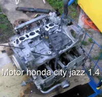Motor honda city jazz 1.4