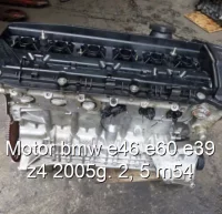 Motor bmw e46 e60 e39 z4 2005g. 2, 5 m54