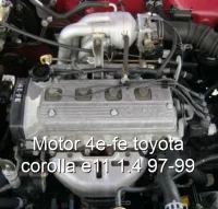 Motor 4e-fe toyota corolla e11 1.4 97-99