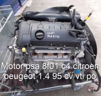 Motor psa 8f01 c4 citroen peugeot 1.4 95 cv vti po