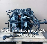 Motor vw skoda audi 2.0 tdi cfg 170 cv