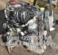 Motor 192b2000 fiat bravo ii 1.4 16v de 90 cv